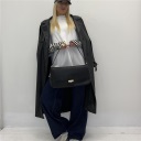 maglia con manica doppio strato layered